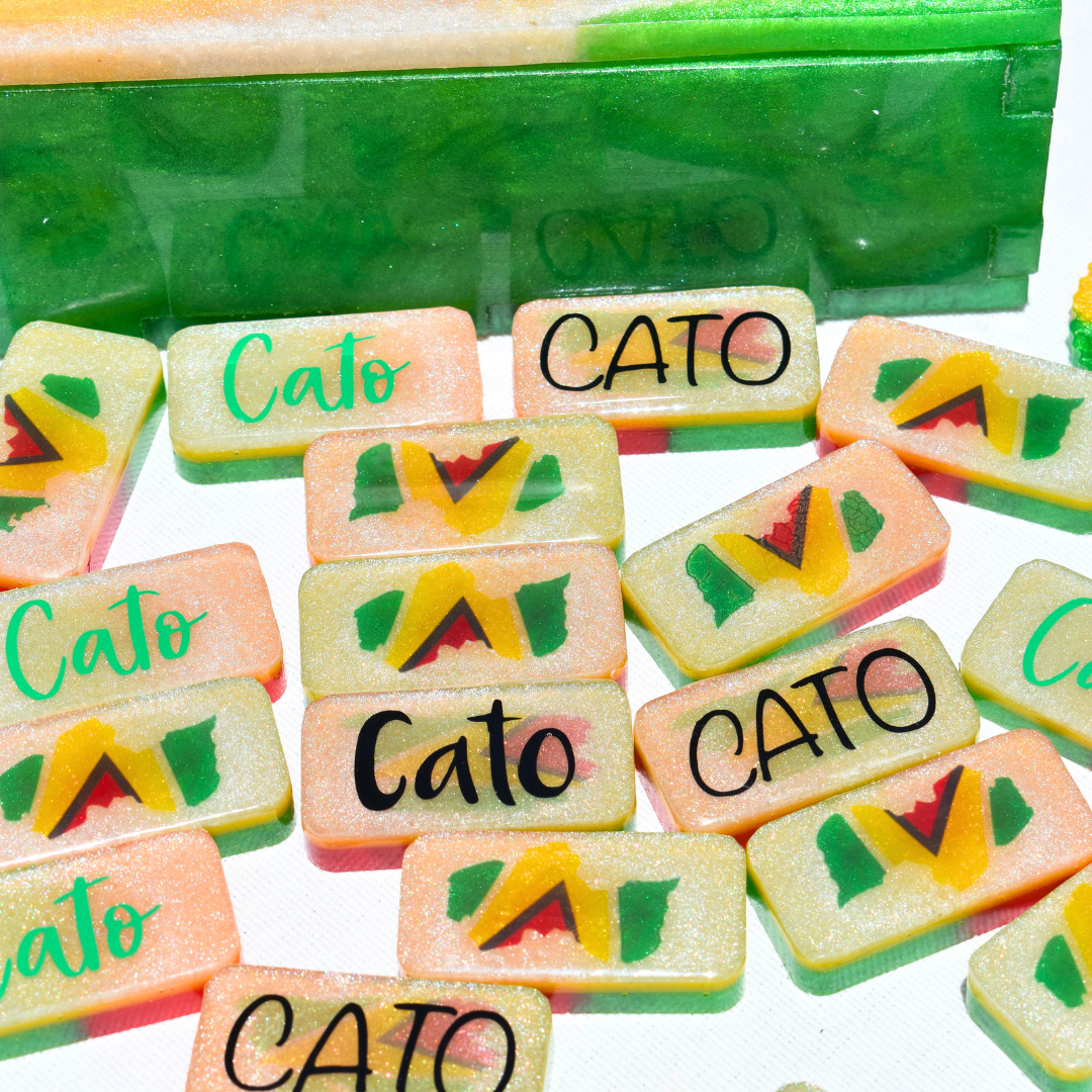 Guyana Dominoes • Caribbean Personalized Gift • Man Cave/She Shed Gift