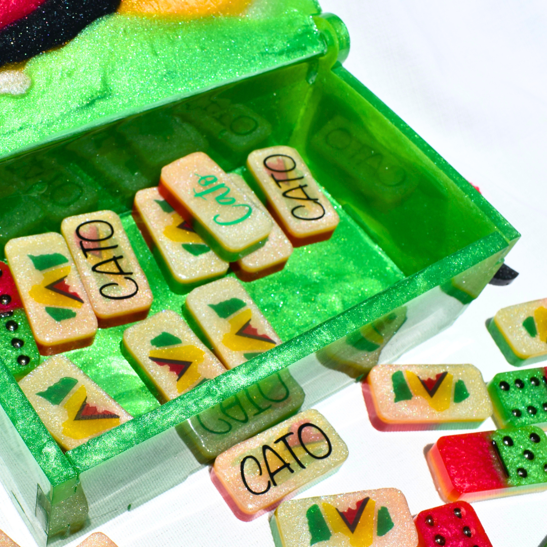 Guyana Dominoes • Caribbean Personalized Gift • Man Cave/She Shed Gift