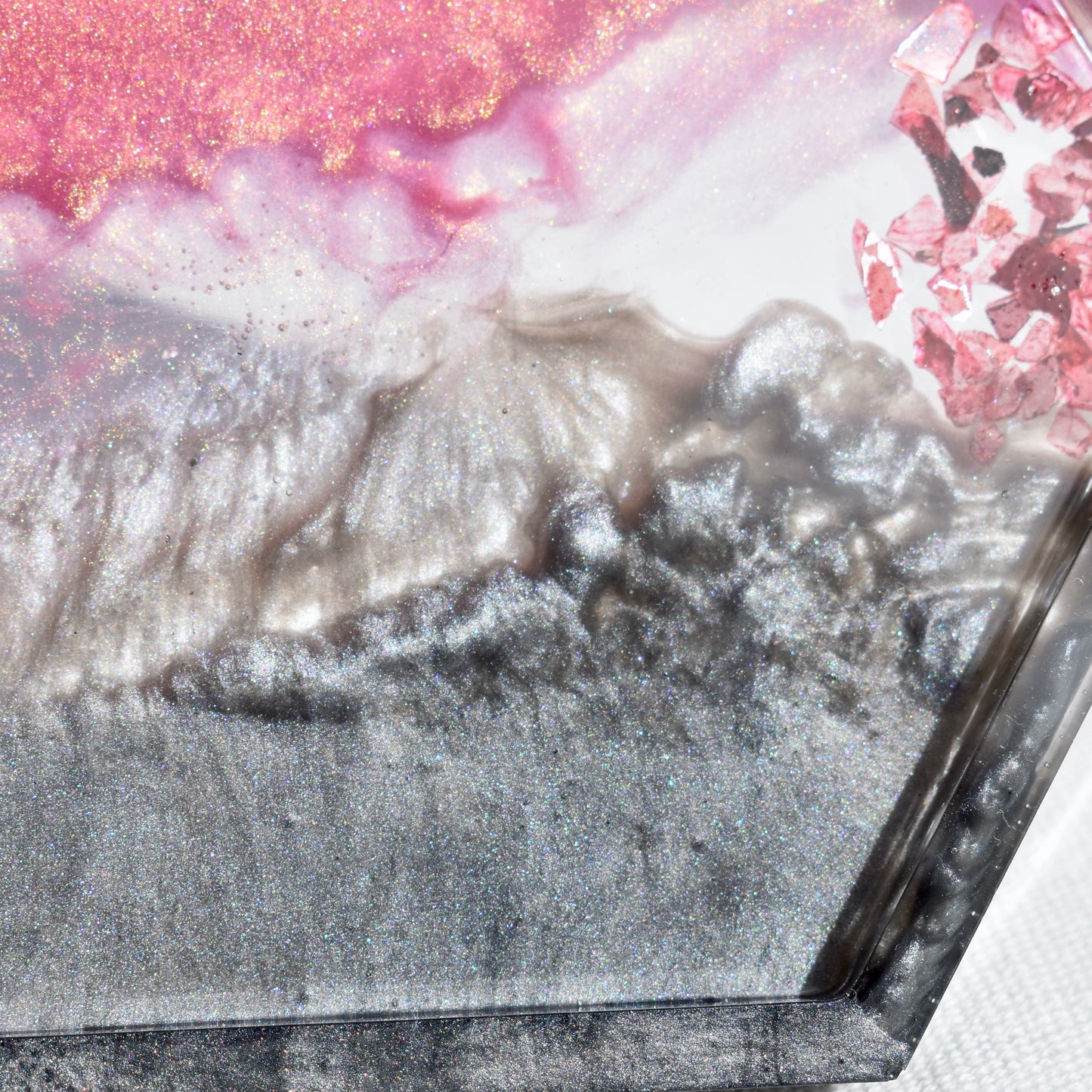 Autumn Themed Hexagon Coasters • Fall Resin Coasters • Fall Décor Coasters (set of 4)