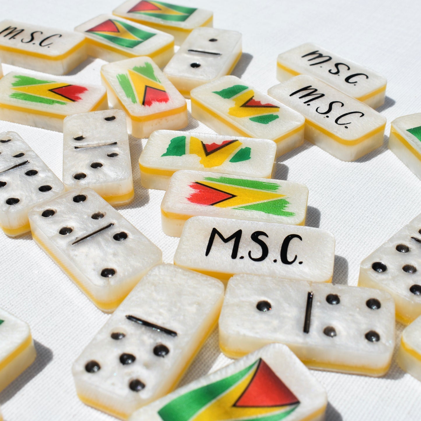Guyanese Dad Gift • Guyana Dominoes • Caribbean Personalized Gift • Man Cave Gift