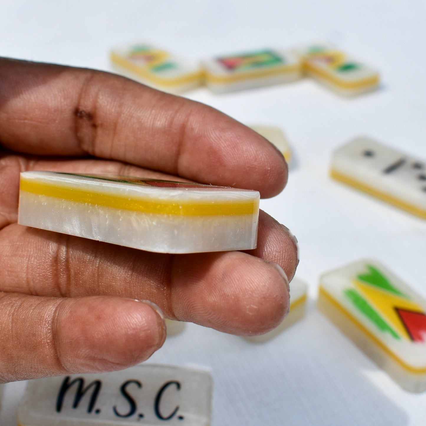 Guyanese Dad Gift • Guyana Dominoes • Caribbean Personalized Gift • Man Cave Gift
