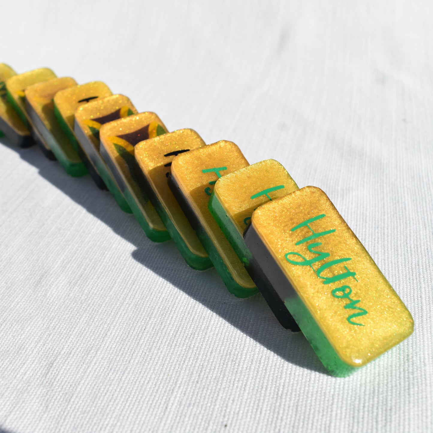 Jamaican Themed Dominoes • Jamaican Flag Dominos • Double Six Dominos Set