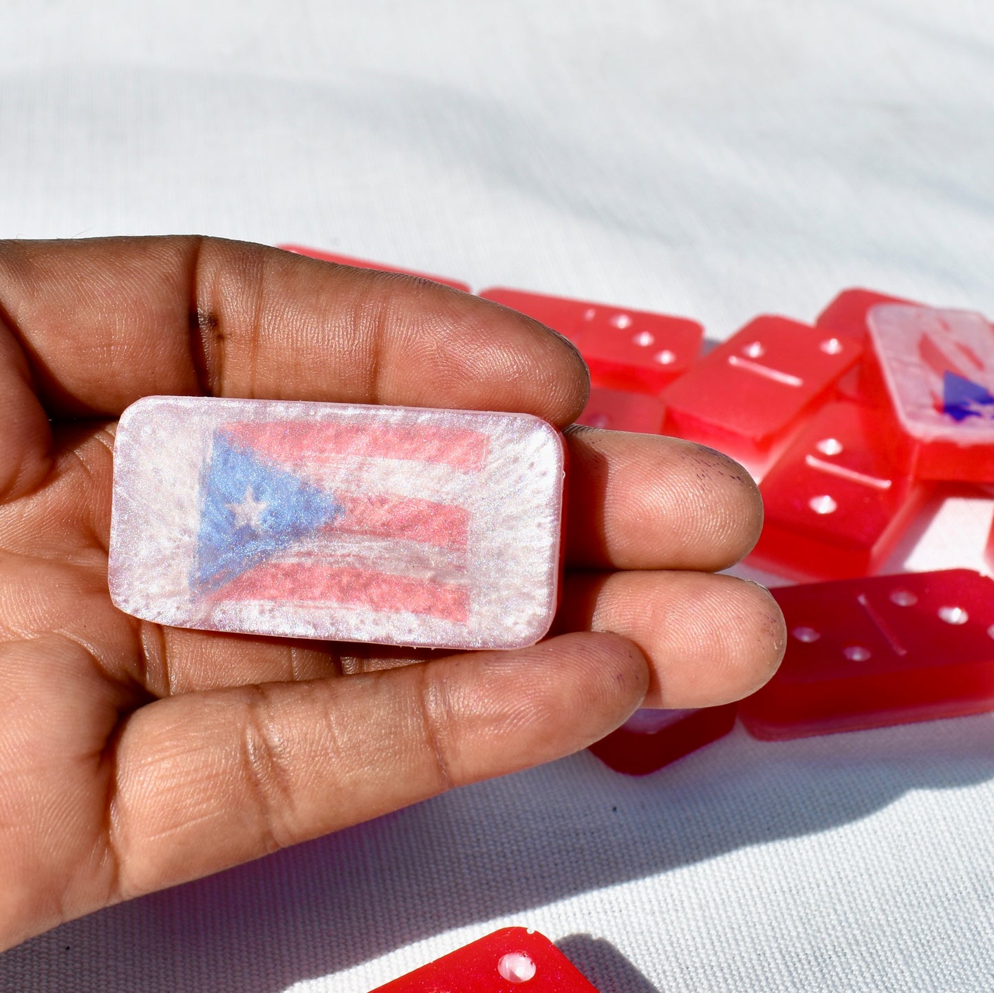 Custom Puerto Rican Dominoes • Dominoes Game Gift • Personalized Dominoes