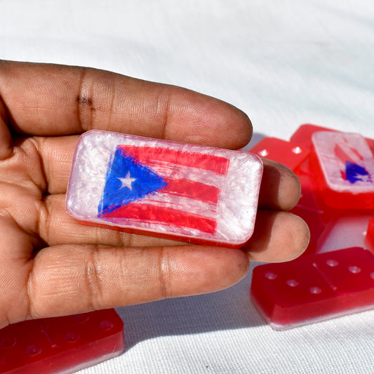 Custom Puerto Rican Dominoes • Dominoes Game Gift • Personalized Dominoes