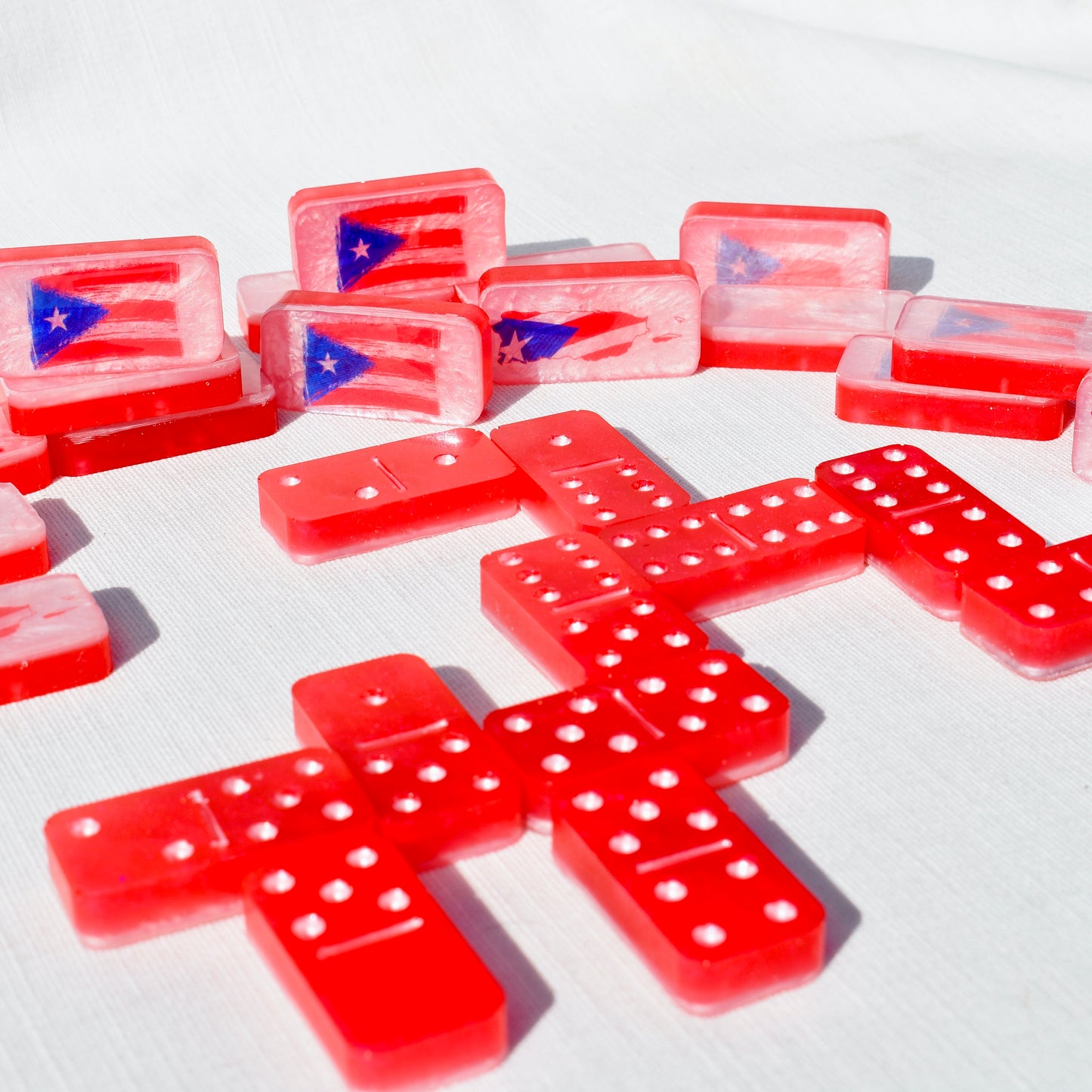 Custom Puerto Rican Dominoes • Dominoes Game Gift • Personalized Dominoes