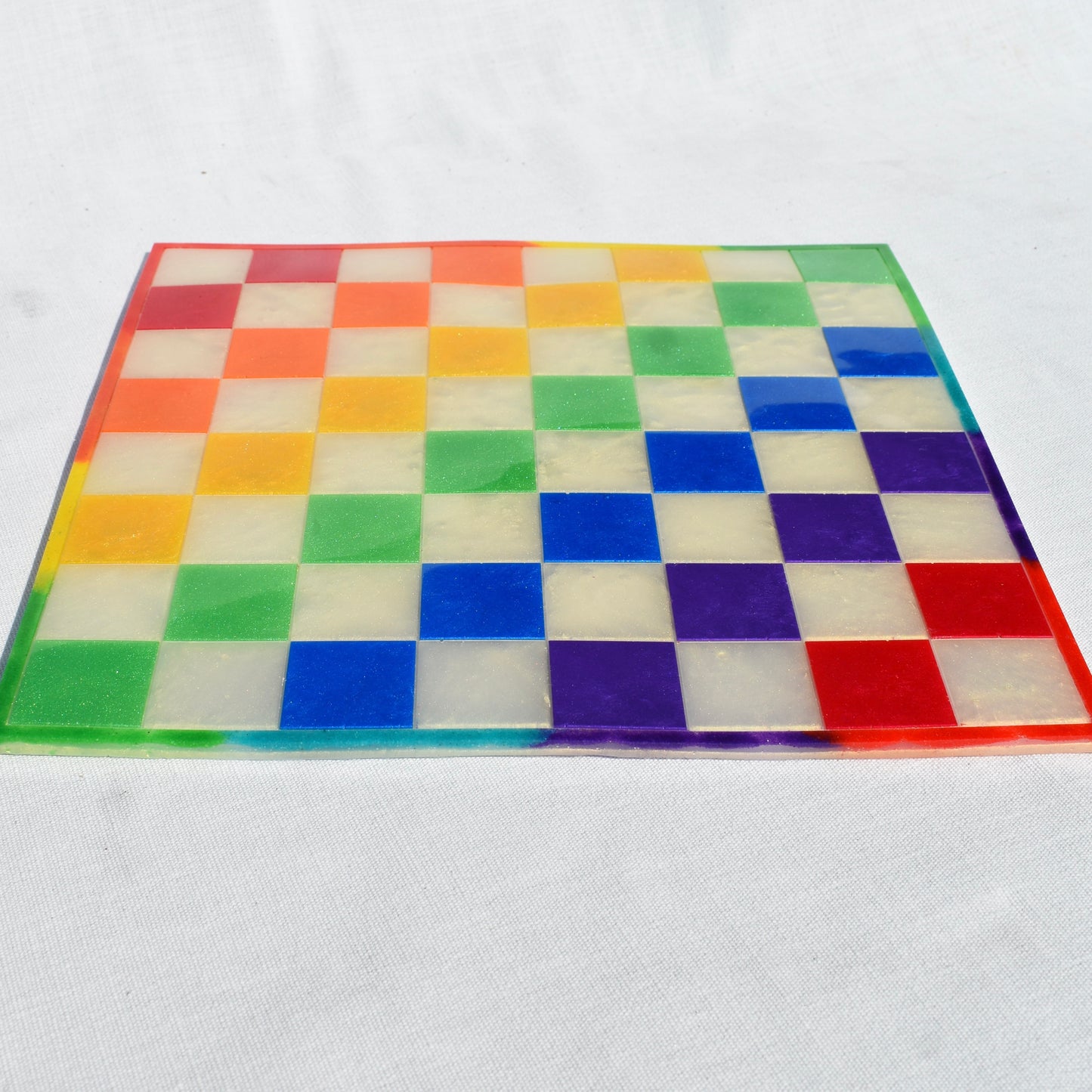 Custom Rainbow Chess Set • LGBTQ Chess Set • Pride Month Chess Game