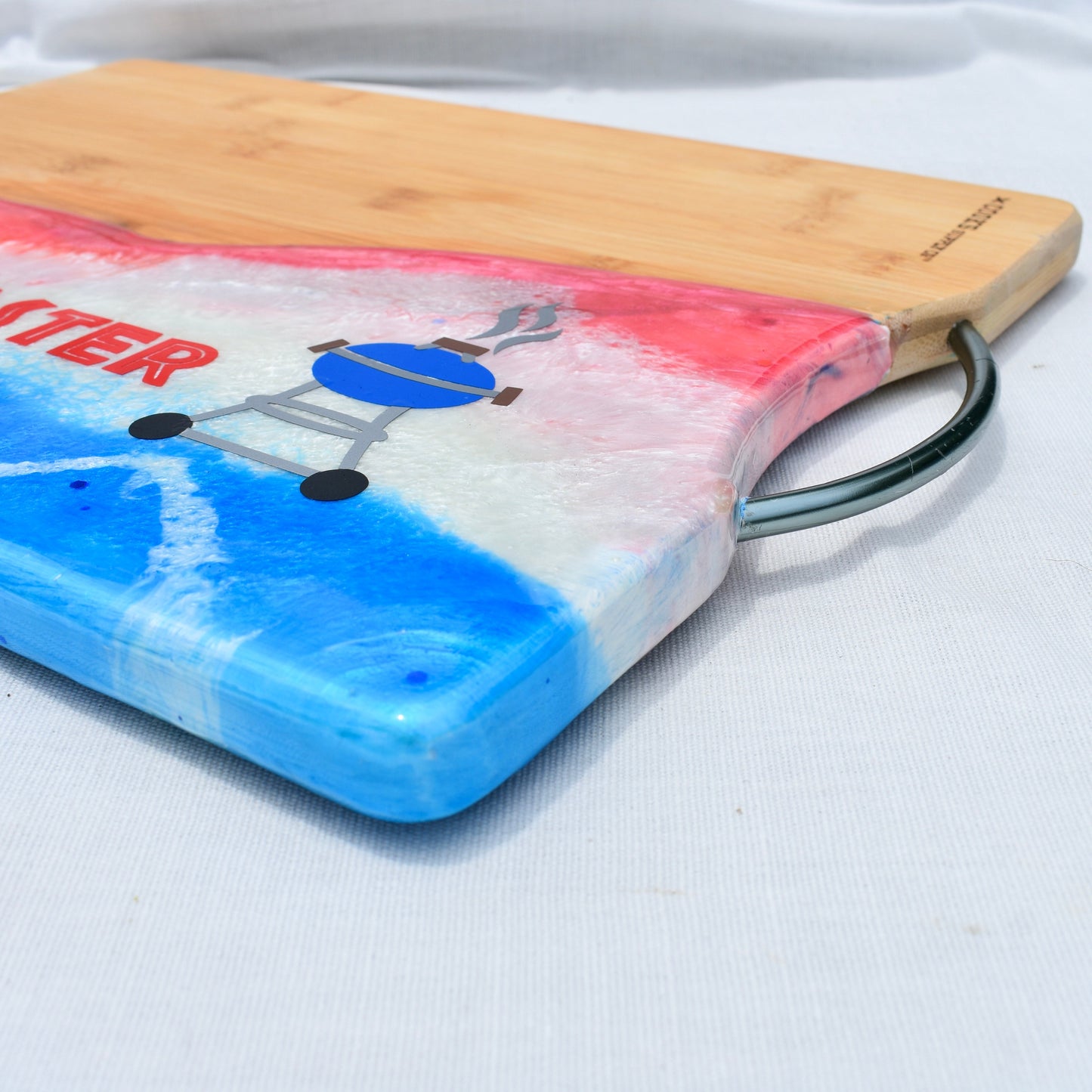 Grill Gift for Dad • Grill Master Cutting Board • BBQ Cutting/Serving Board
