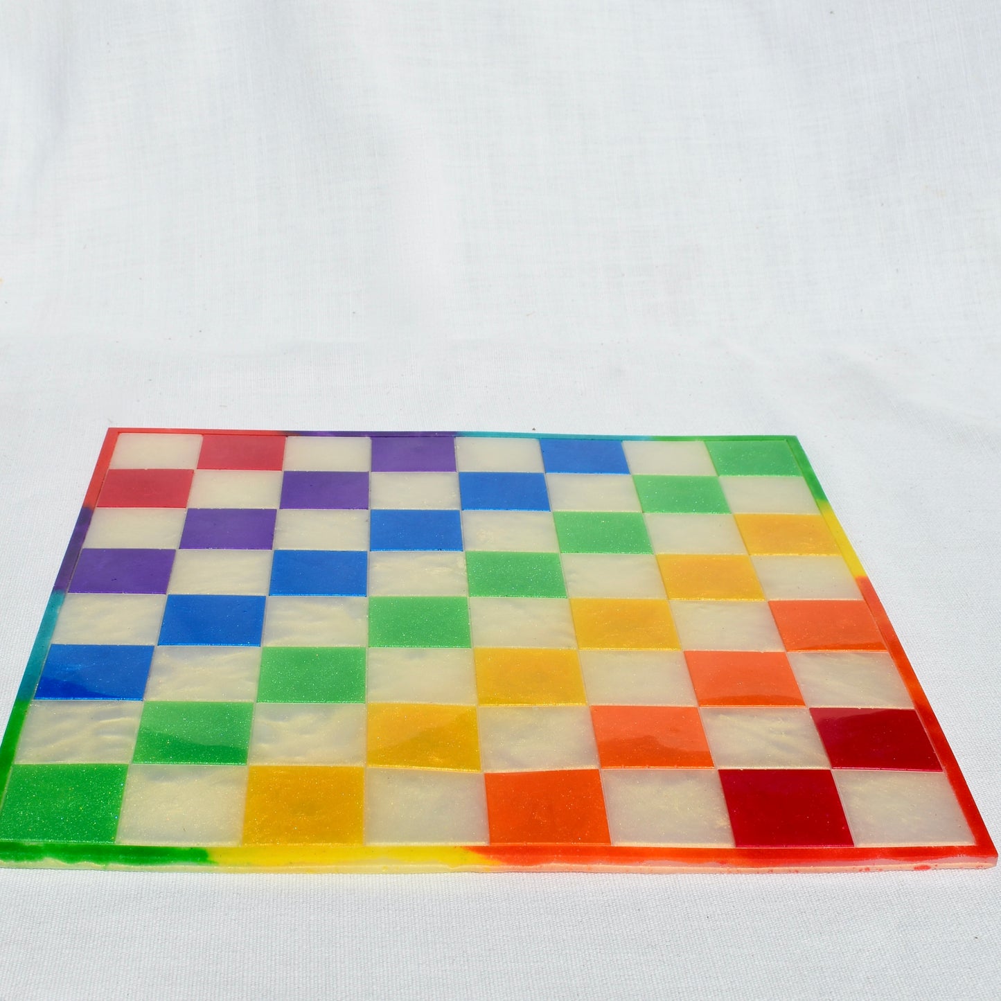 Custom Rainbow Chess Set • LGBTQ Chess Set • Pride Month Chess Game