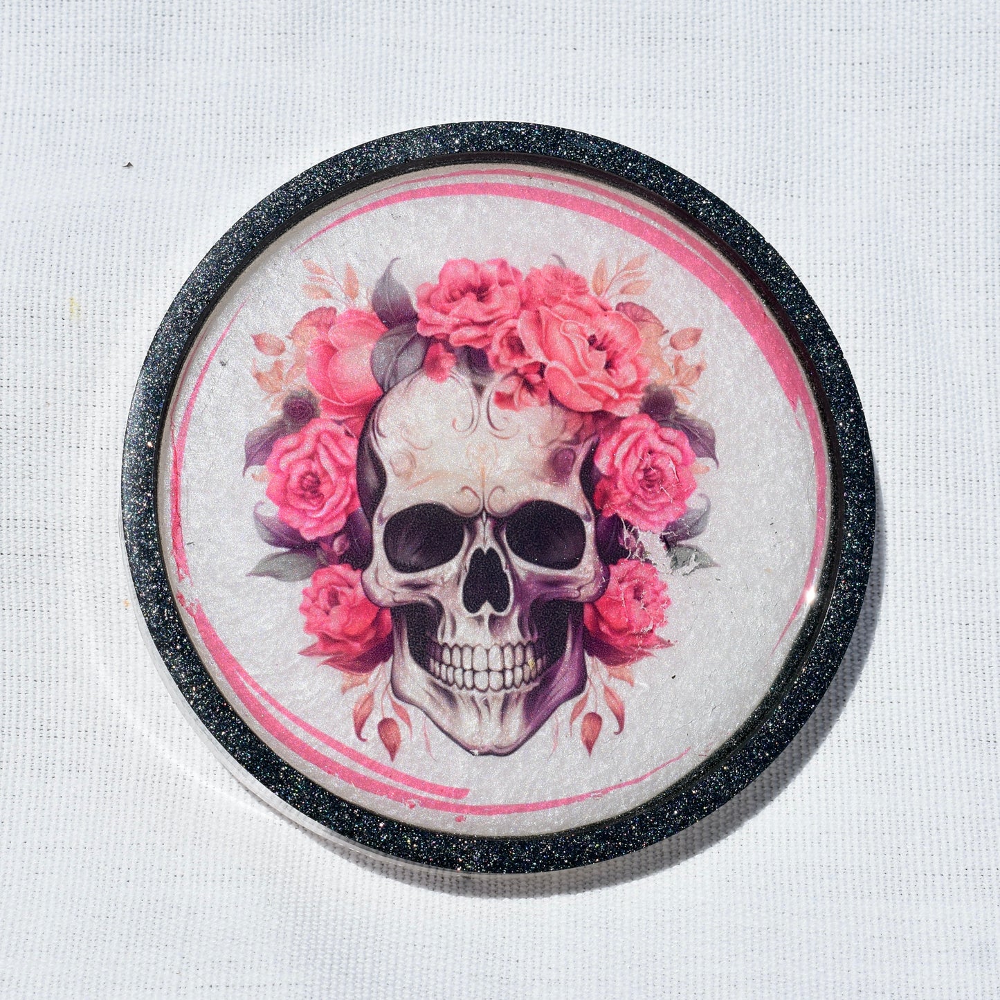Gothic Girl Coasters • Goth Girl Gift • Gothic Home Décor