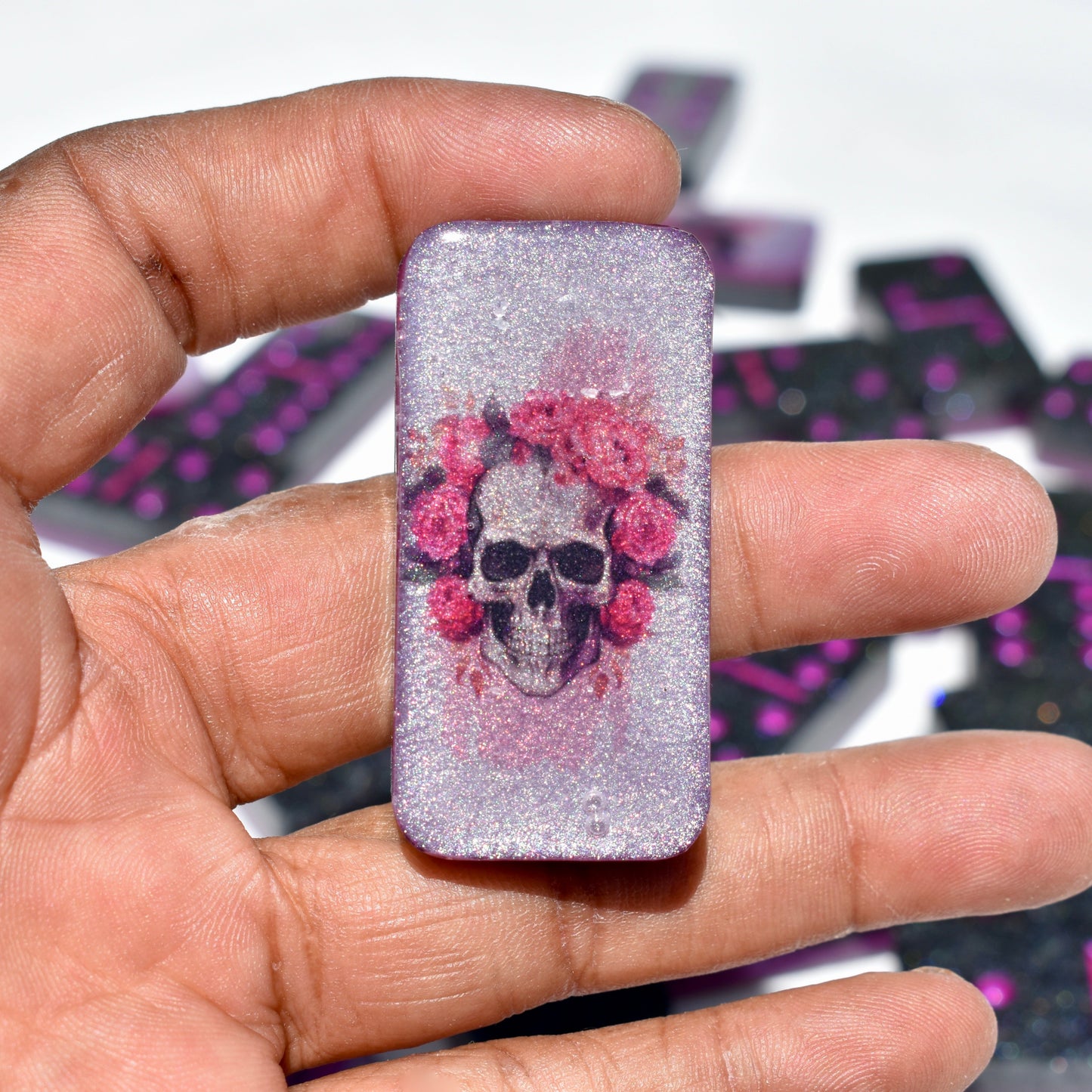 Gothic Dominoes • Dominoes for Goth Girl • Dominoes Gift for Her