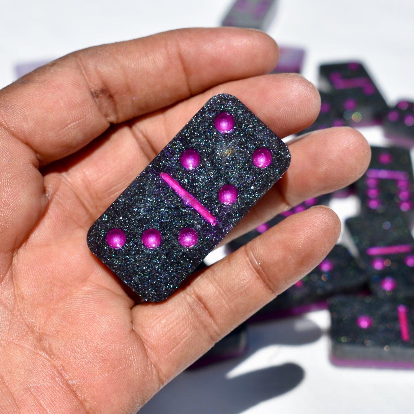 Gothic Dominoes • Dominoes for Goth Girl • Dominoes Gift for Her