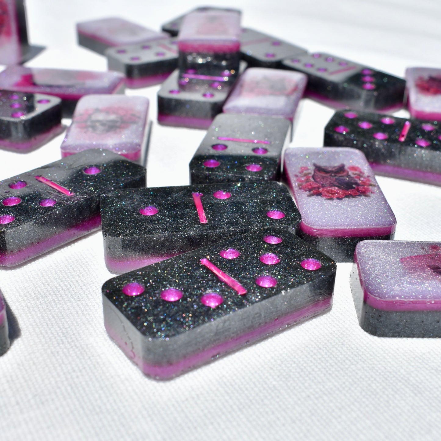 Gothic Dominoes • Dominoes for Goth Girl • Dominoes Gift for Her