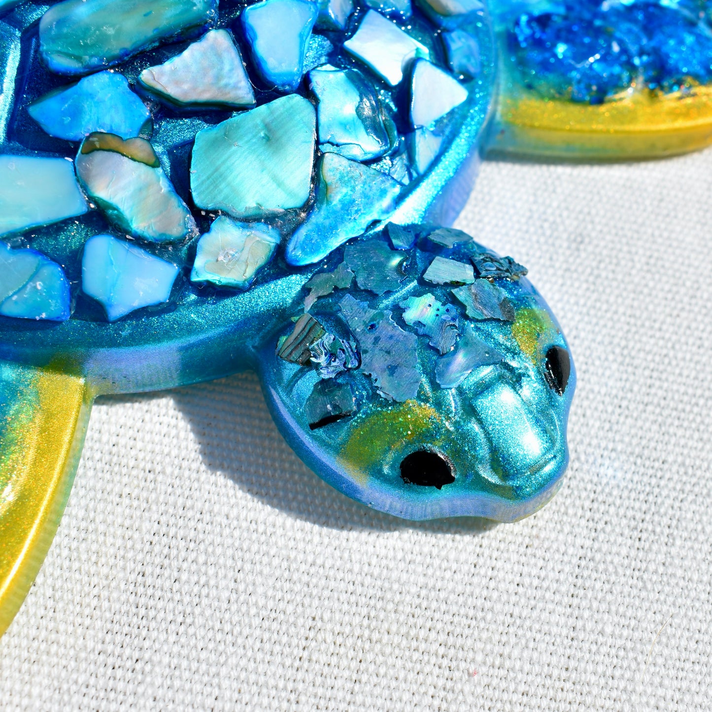 Decorative Sea Turtle • Sea Turtle Figurine • Sea Turtle Statuette