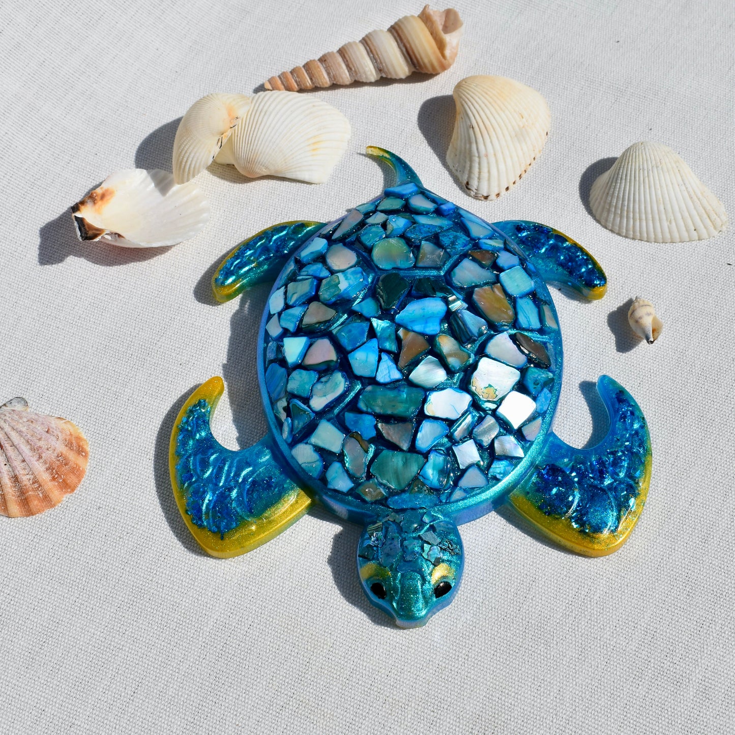 Decorative Sea Turtle • Sea Turtle Figurine • Sea Turtle Statuette