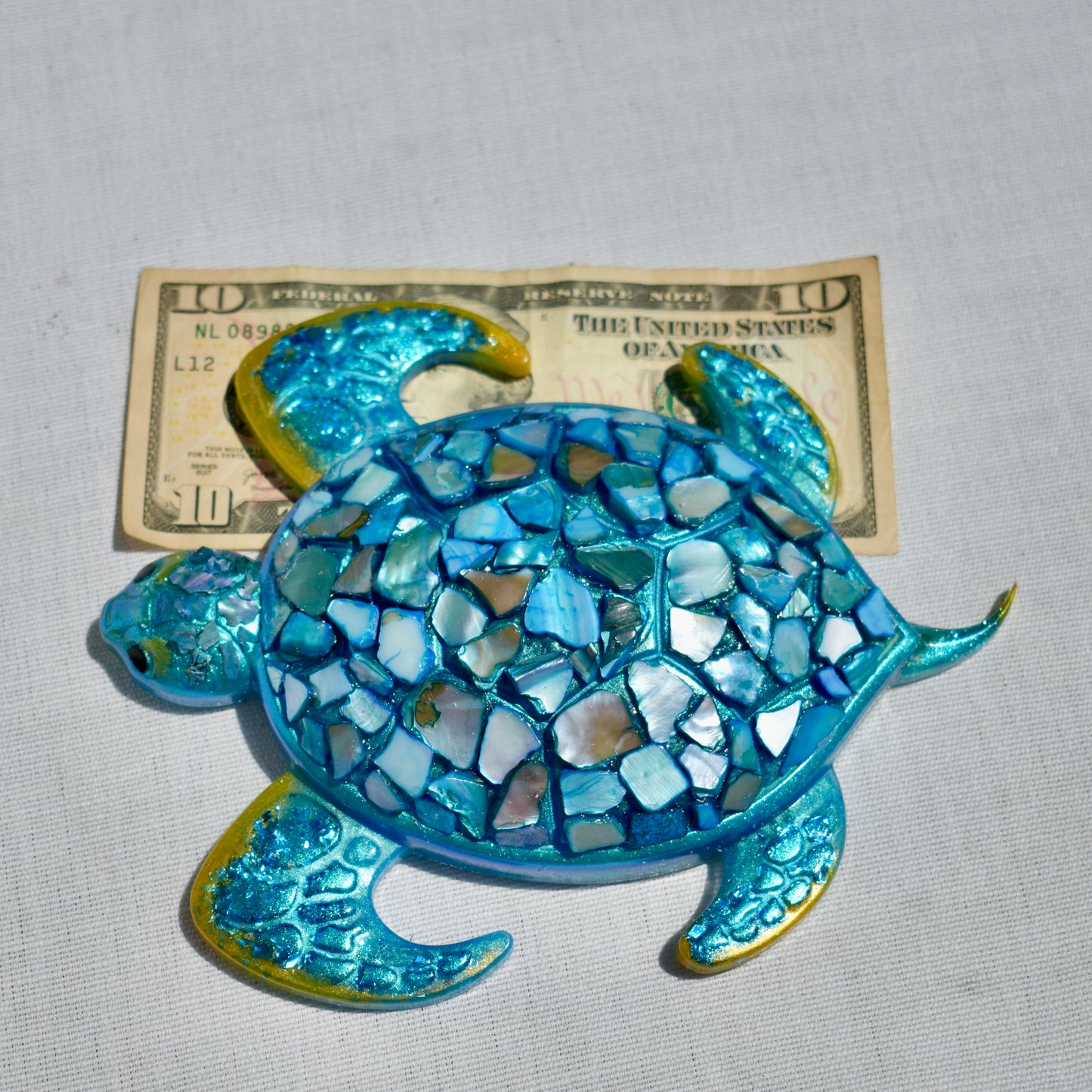 Decorative Sea Turtle • Sea Turtle Figurine • Sea Turtle Statuette