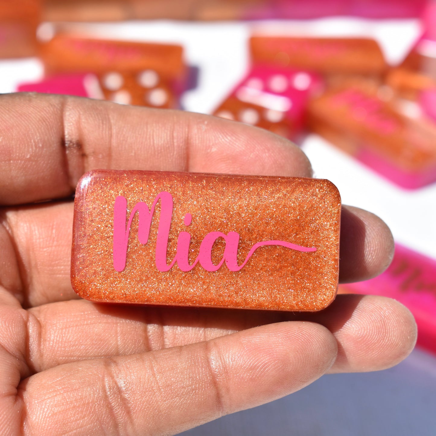 Personalized Dominoes for Him or Her • Birthday Dominoes Gift Set