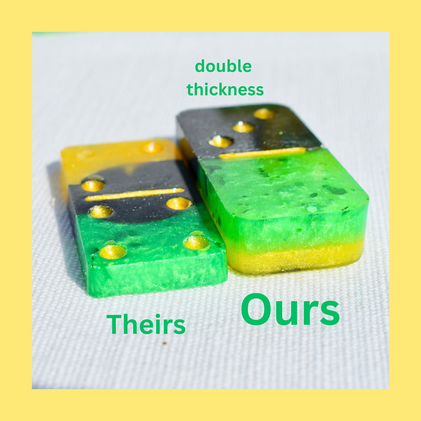 Jamaican Themed Dominoes • Jamaican Flag Dominos • Double Six Dominos Set