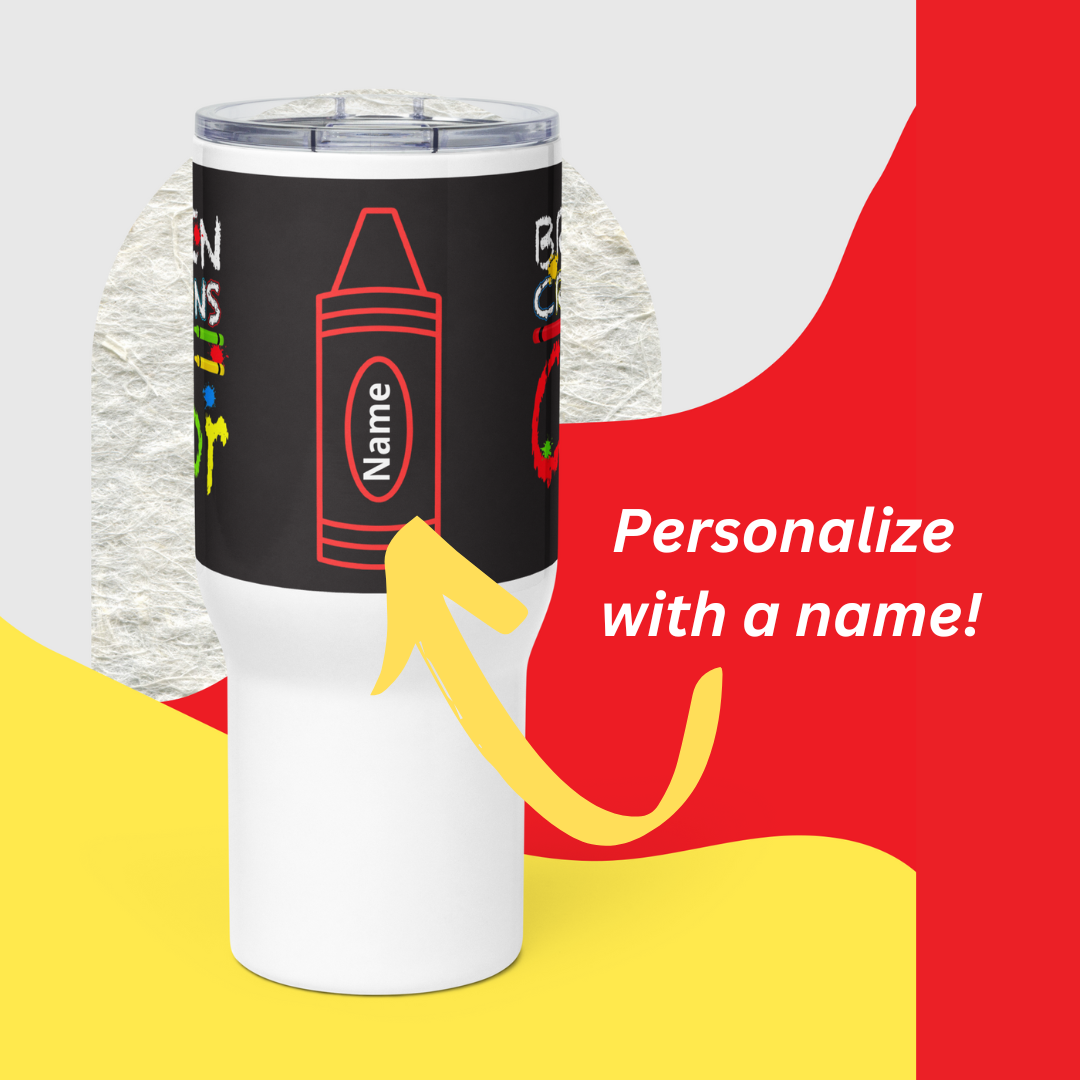 Mental Health Travel Mug • Mental Health Gift • Insulated Travel Tumbler