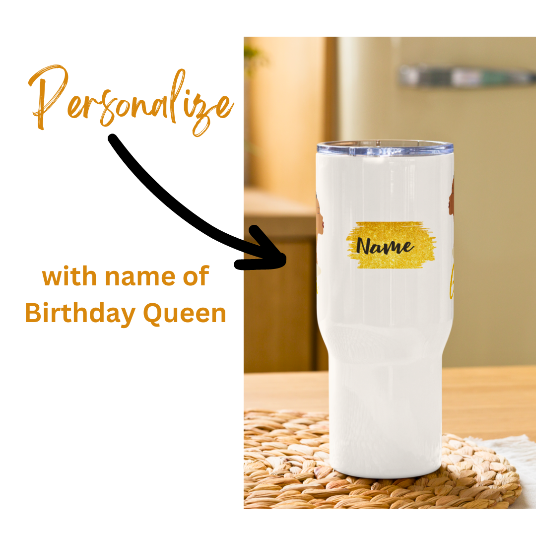 Gemini Zodiac Travel Mug for Her • Personalized Gemini Travel Mug