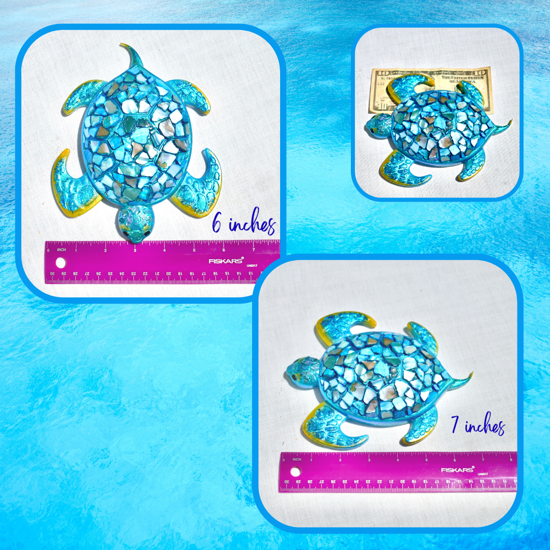 Decorative Sea Turtle • Sea Turtle Figurine • Sea Turtle Statuette