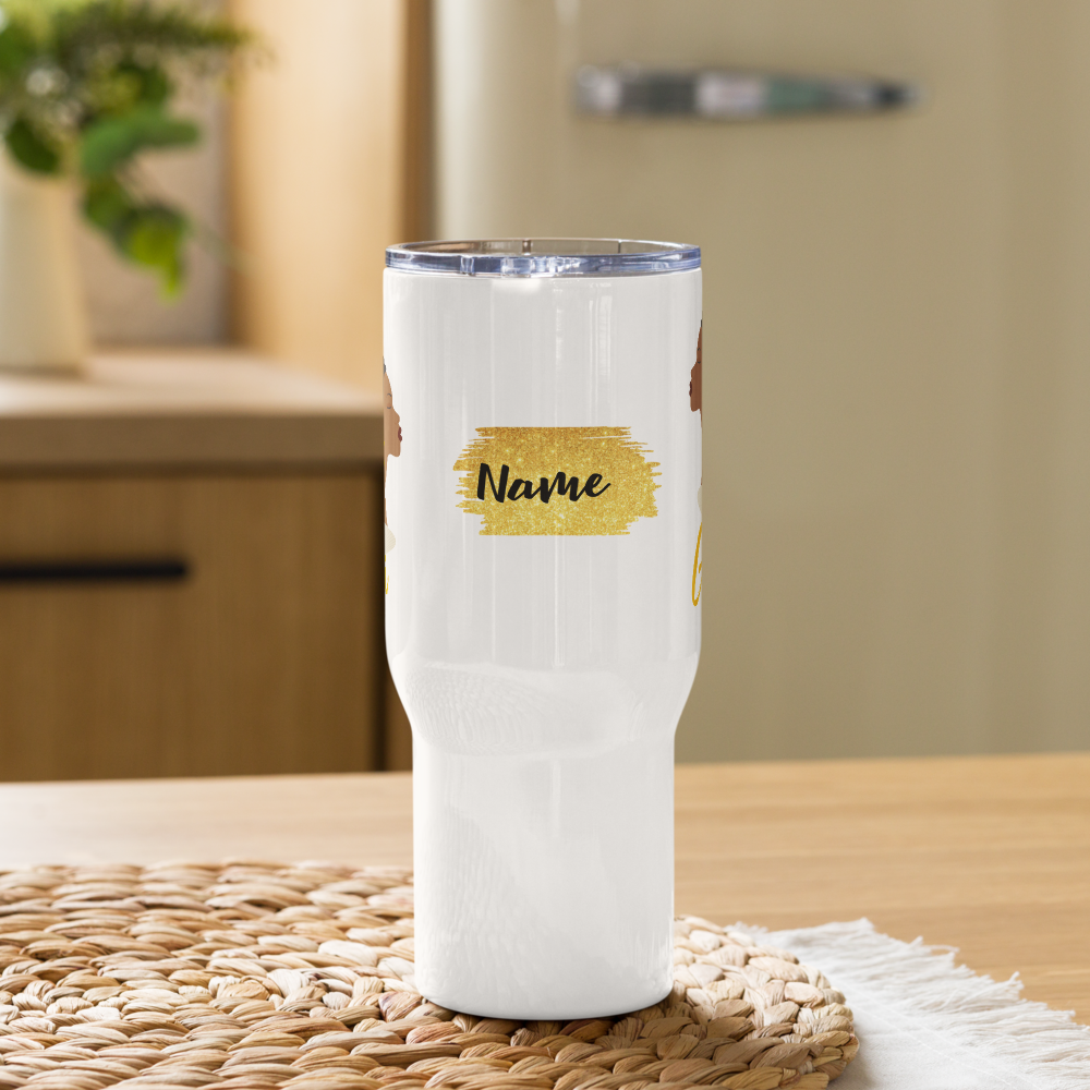 Gemini Zodiac Travel Mug for Her • Personalized Gemini Travel Mug