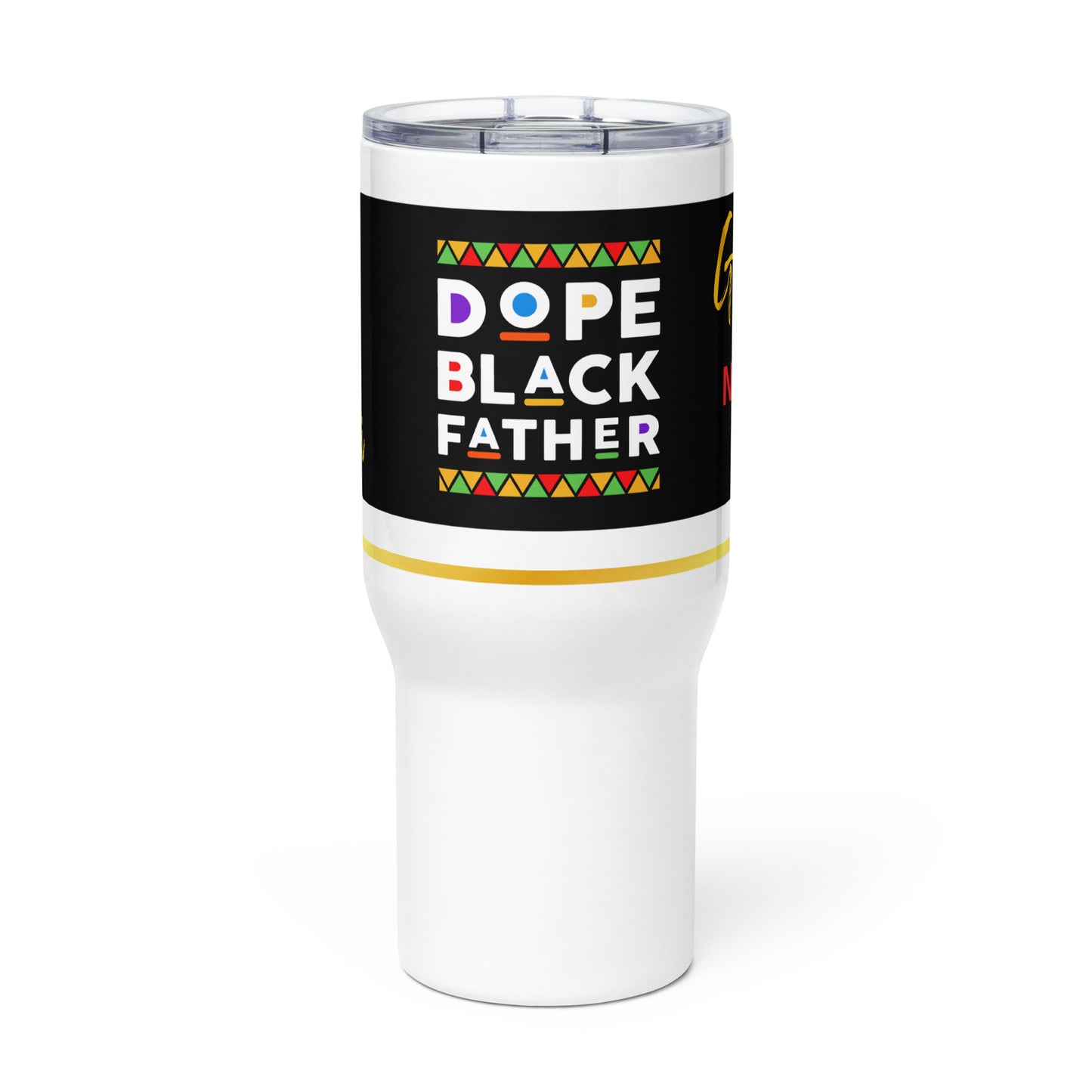 Gemini Zodiac Travel Mug for Dad • Personalized Gemini Travel Mug