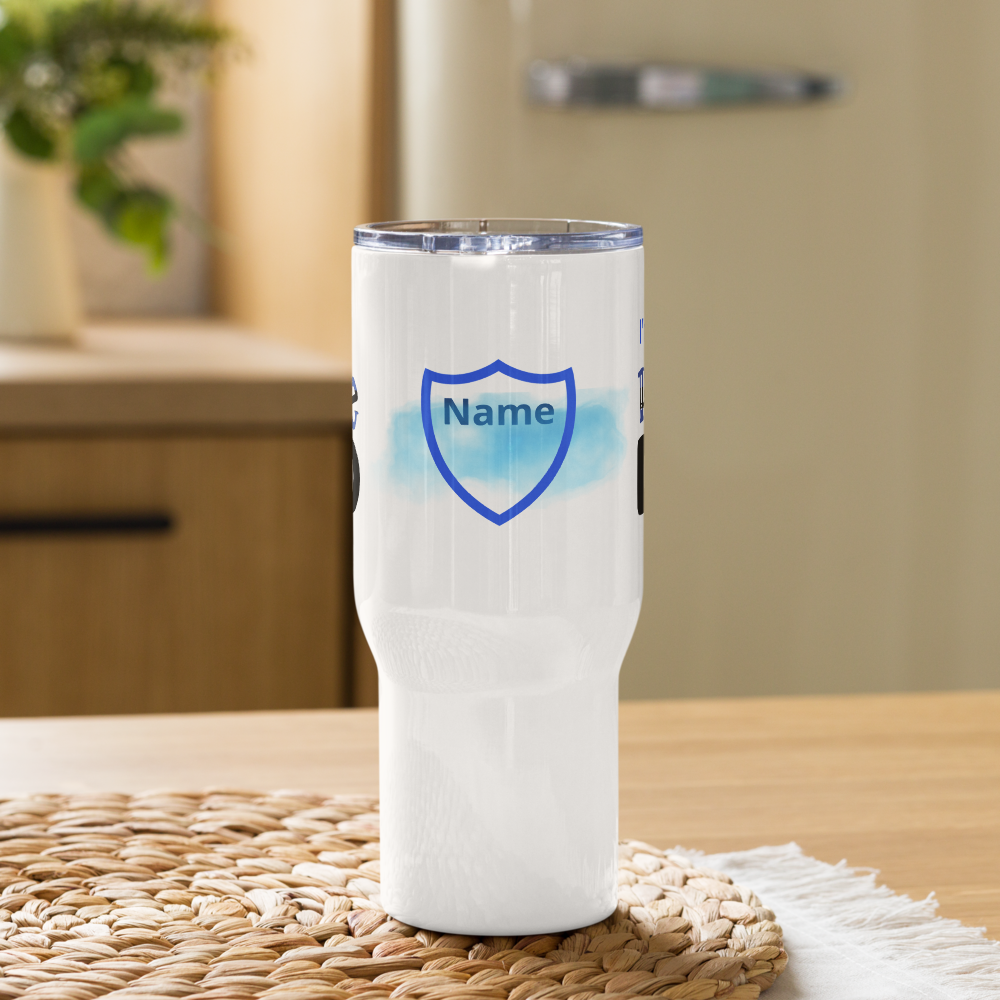 Police Dad Gift • Police Dad Travel Tumbler • Personalized Father’s Day Gift