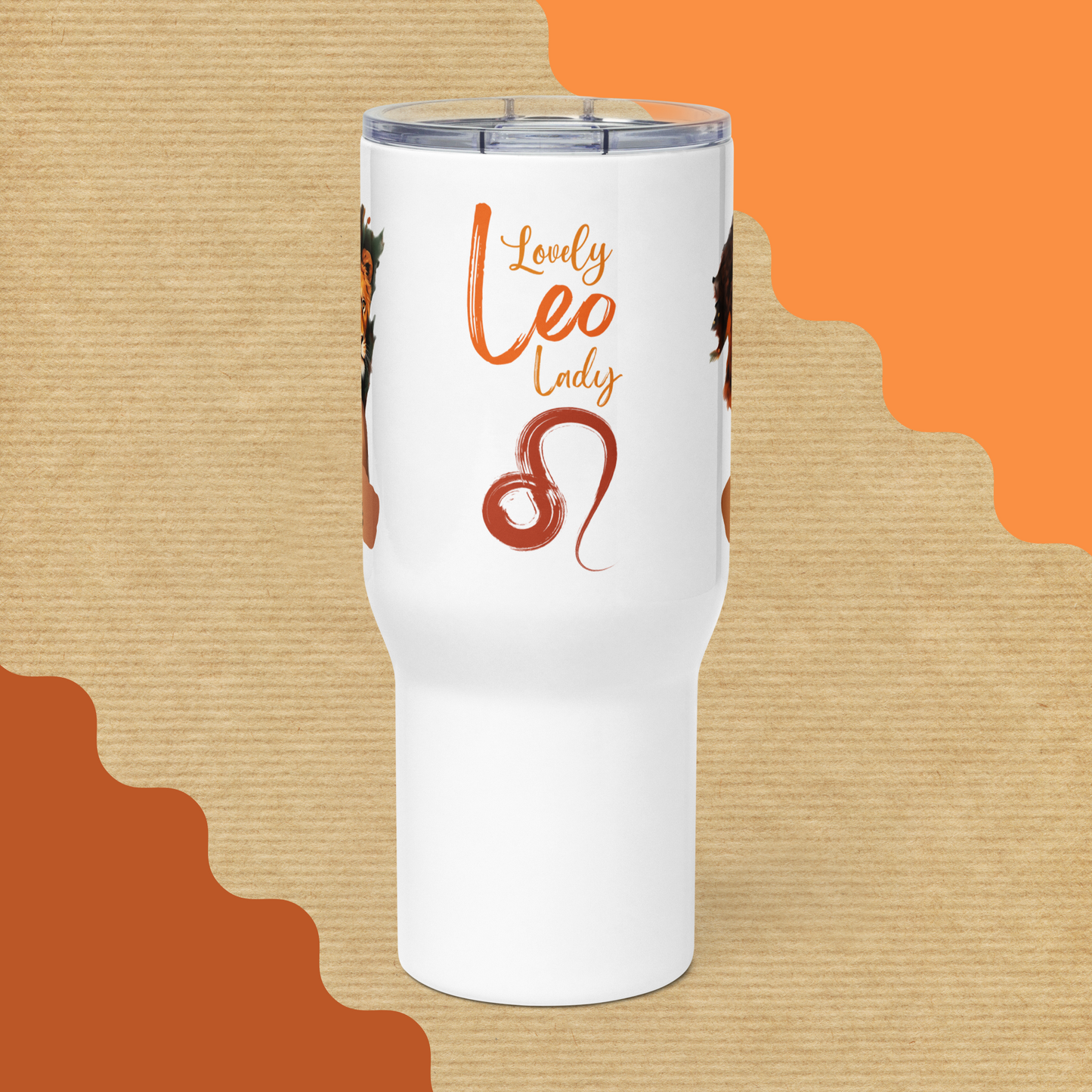 Leo Birthday Travel Mug • Personalized Leo Mug Gift for Her• Leo Zodiac Travel Mug