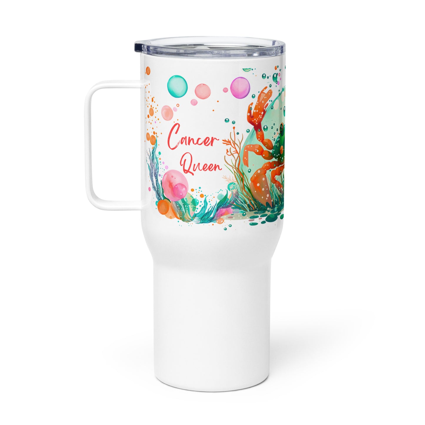 Cancer Birthday Travel Mug • Personalized Cancer Mug Gift for Her