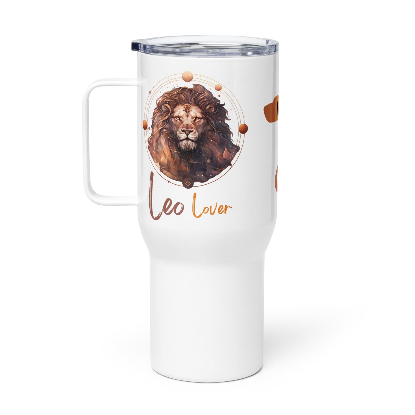 Leo Birthday Travel Mug • Personalized Leo Mug Gift for Him• Leo Zodiac Travel Mug