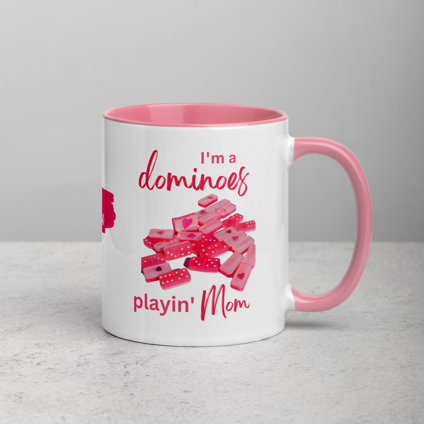 Personalizable “Dominoes” Mug for Mom • DOMINO LOVER MUG • Mom Dominoes Mug