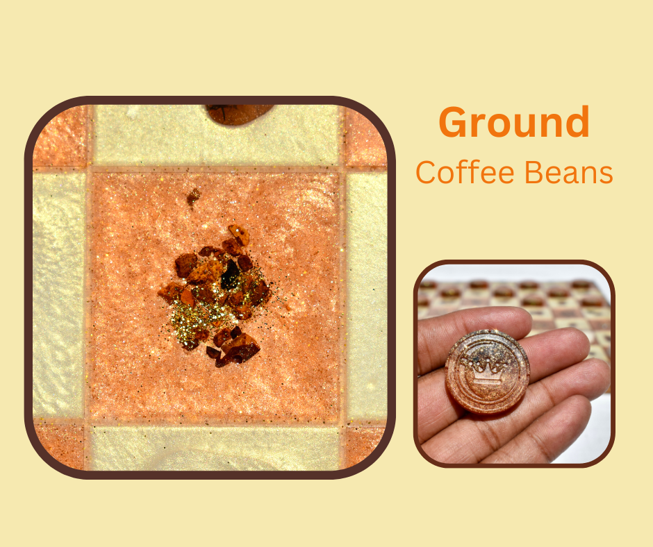 Coffee Bean Chess/Checkers Set ☕️ Coffee Lover Chess/Checkers Set