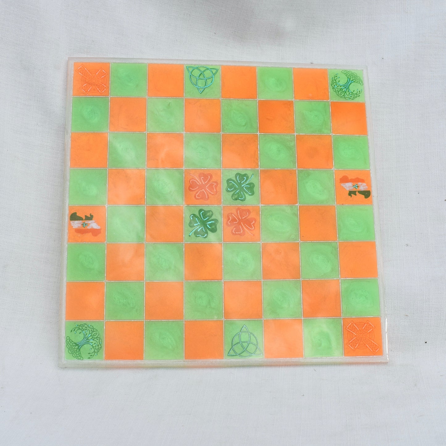 Premium Irish Themed Chess Set • St. Patrick’s Chess Set • Irish Pride Chess Set 🍀