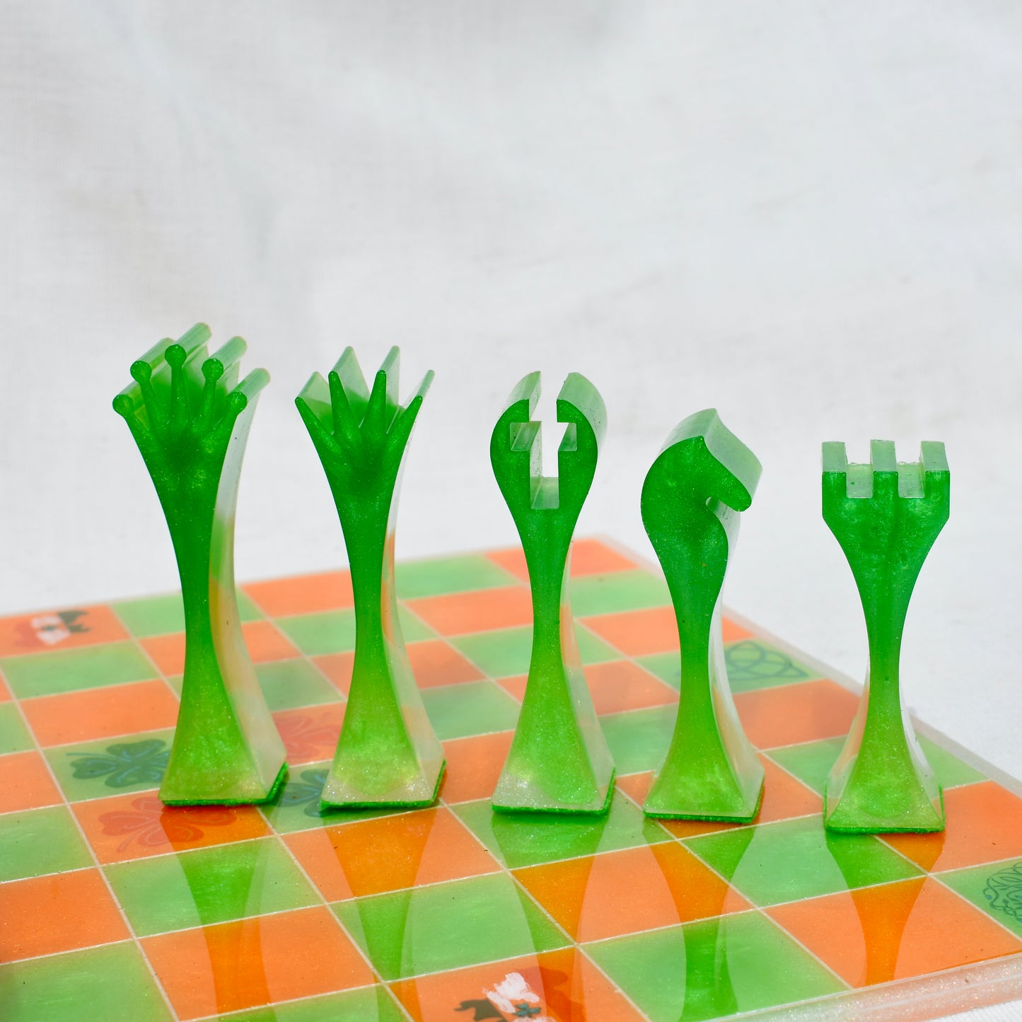 Premium Irish Themed Chess Set • St. Patrick’s Chess Set • Irish Pride Chess Set 🍀