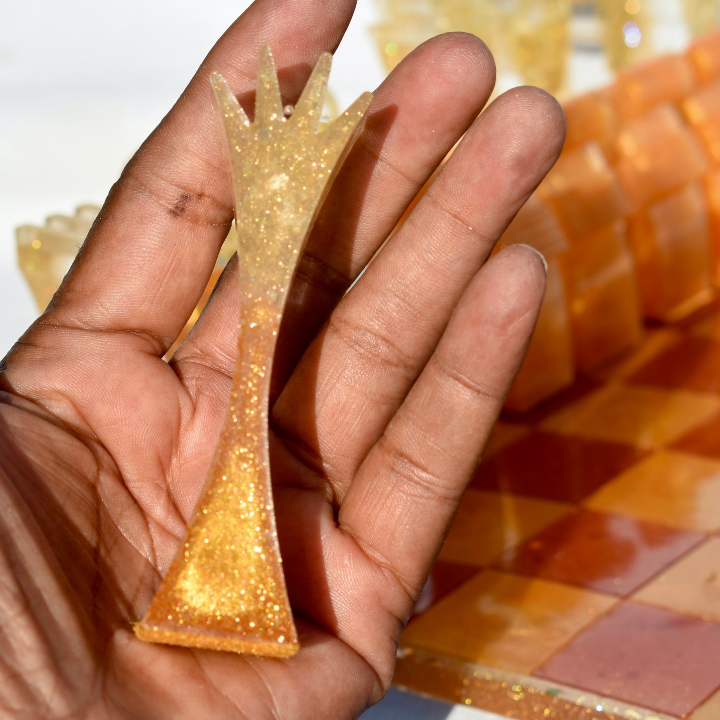 Premium College Colors Chess & Checkers Set • Sleek Custom Chess & Checkers Set