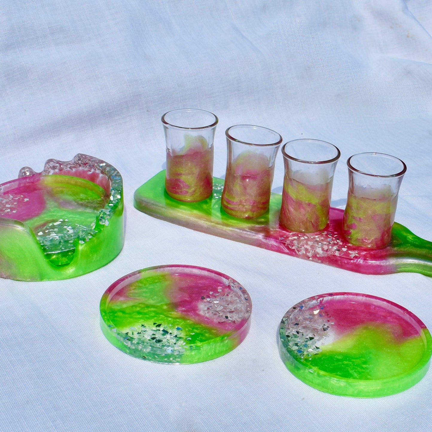 9 or 10-piece Entertainment Set • Personalized Barware Set • Custom Drink & Barware