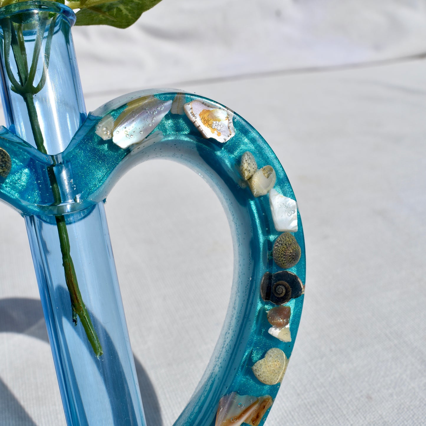 Heart Shaped Propagation Vase (2-piece set) • Hydroponic Plant Cutting Vase