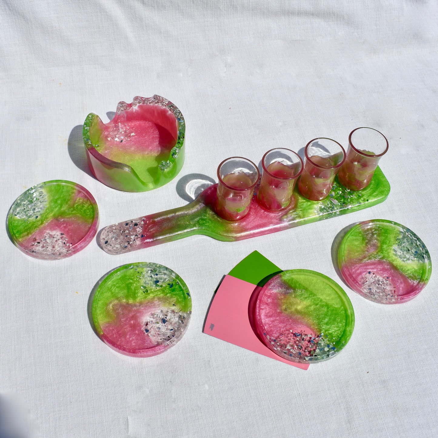 9 or 10-piece Entertainment Set • Personalized Barware Set • Custom Drink & Barware