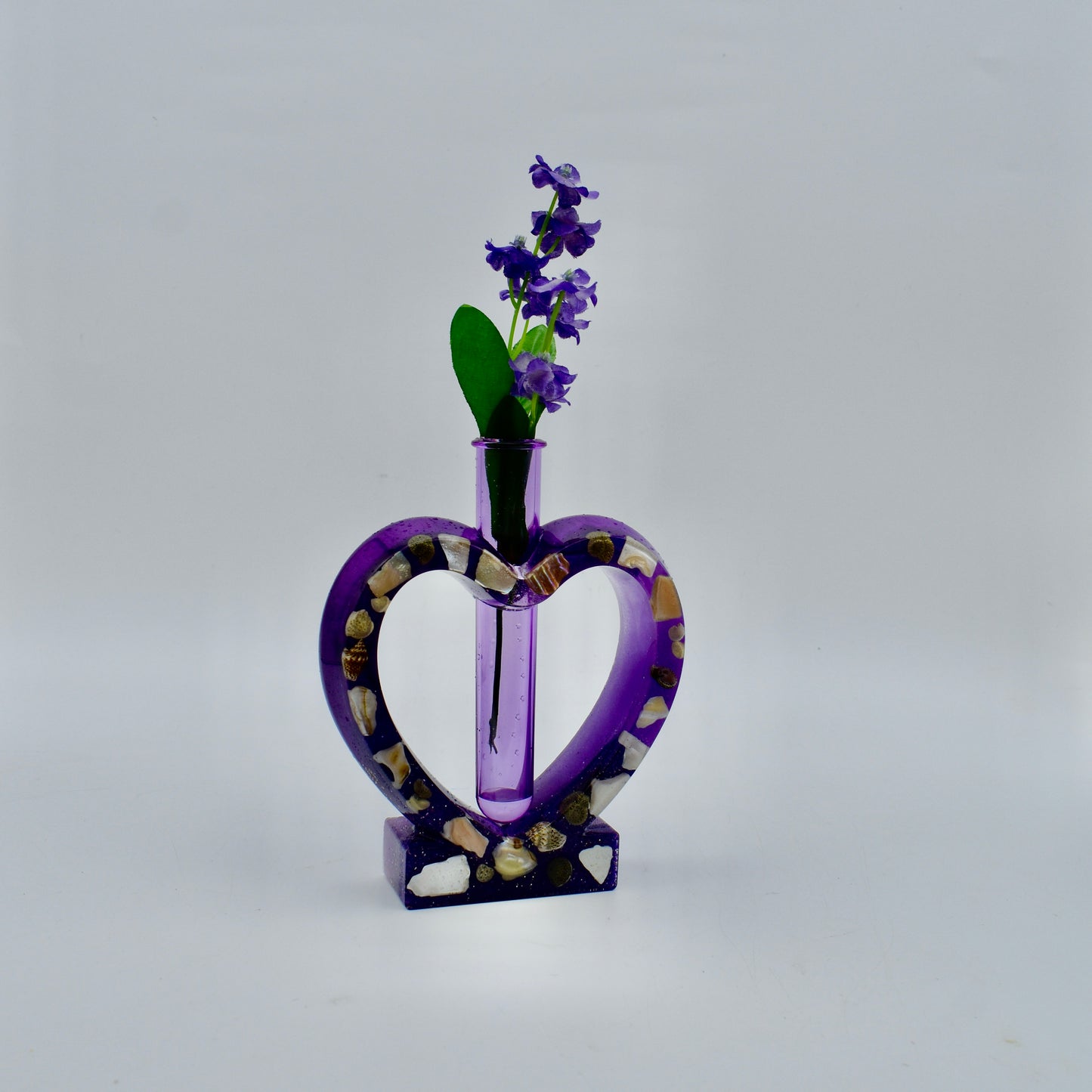 Heart Shaped Propagation Vase (2-piece set) • Hydroponic Plant Cutting Vase