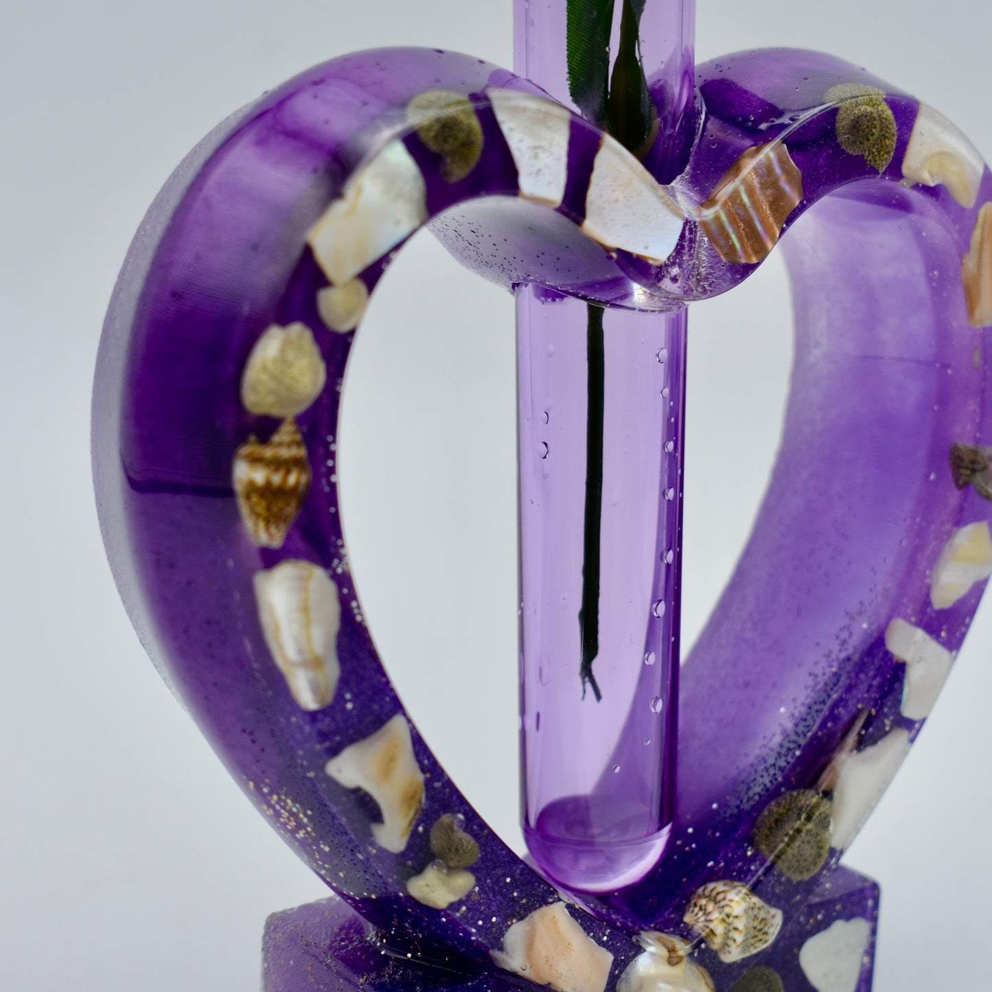 Heart Shaped Propagation Vase (2-piece set) • Hydroponic Plant Cutting Vase