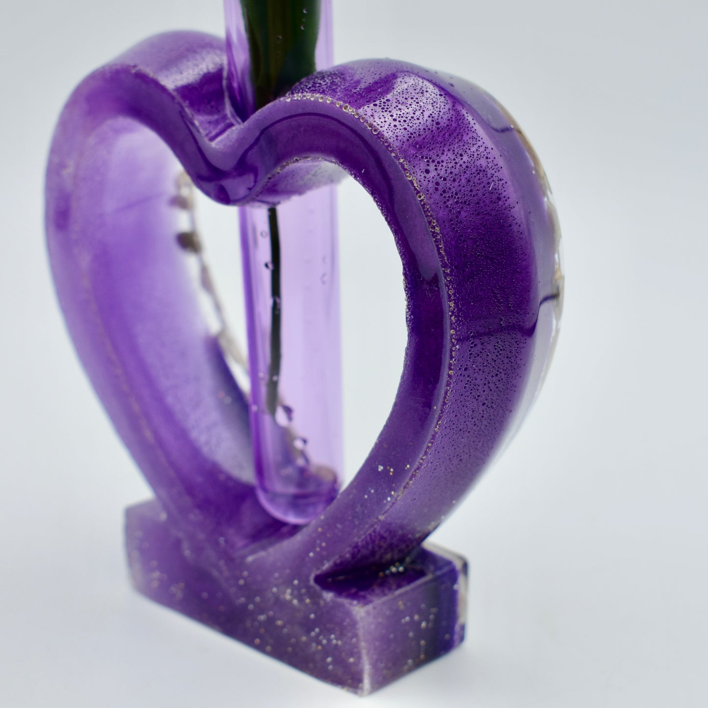 Heart Shaped Propagation Vase (2-piece set) • Hydroponic Plant Cutting Vase