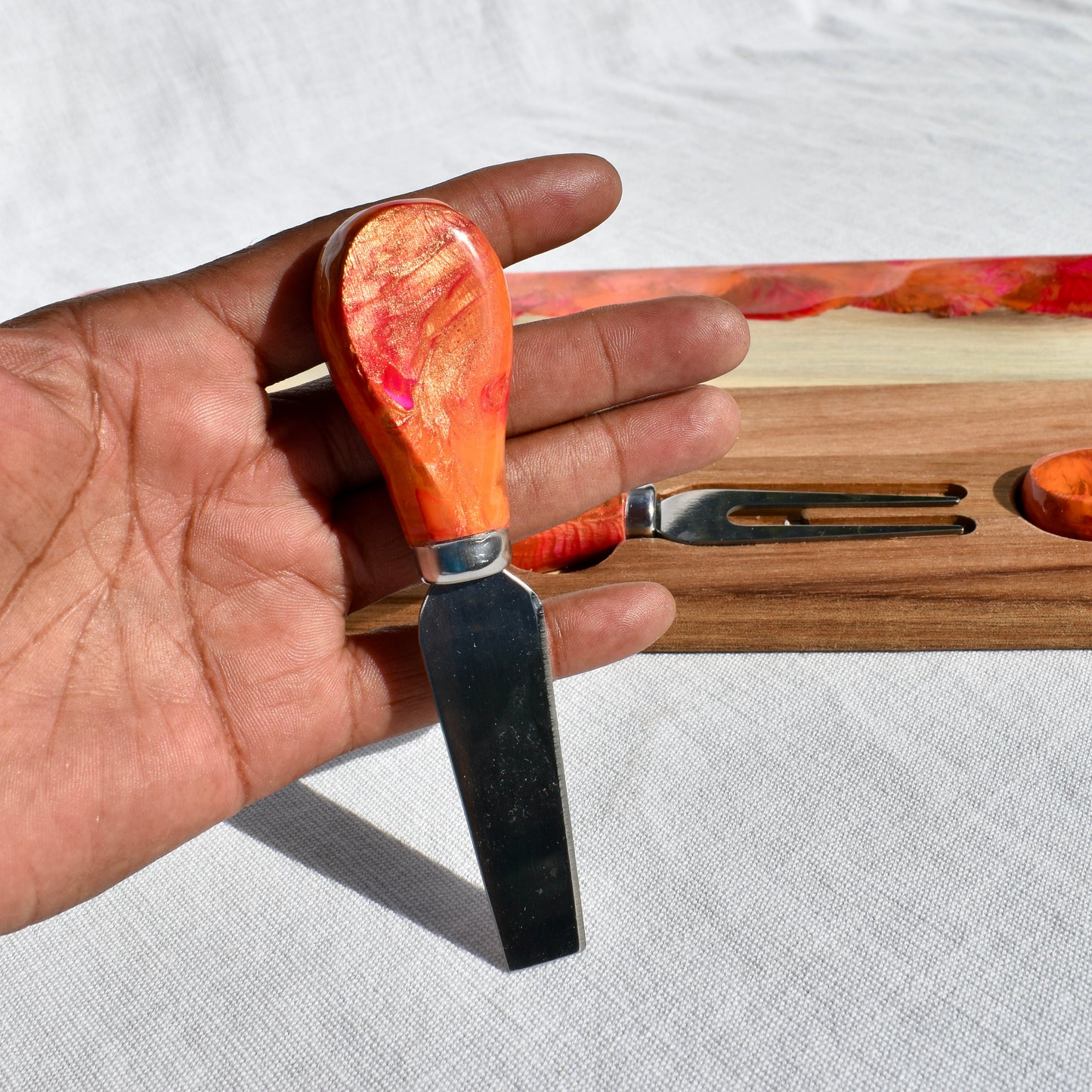 4-Piece Gourmet Cheese Tool Set • 3-Piece Beach Themed Cheese Knife Set • Custom Cheese Tools Set