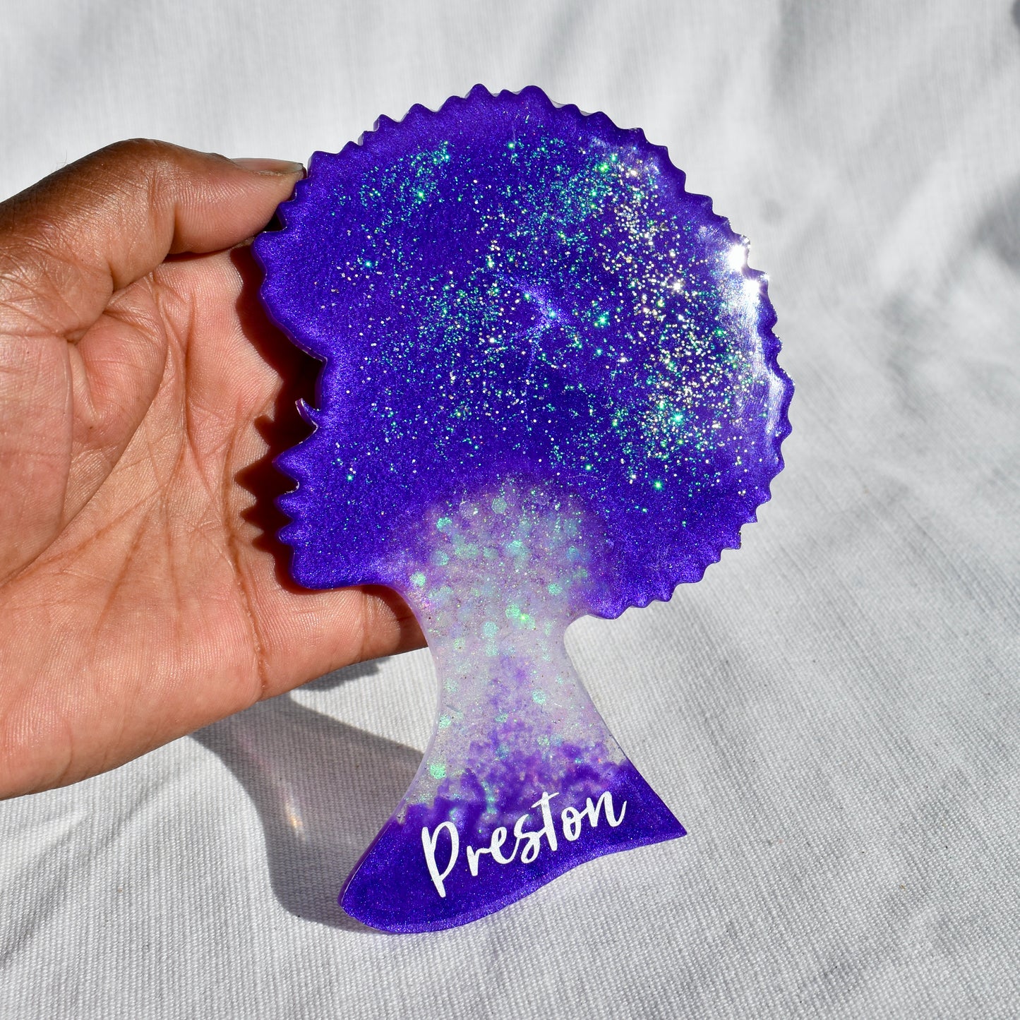 Afro Woman Coasters • Afro Queen Coasters • Afrocentric Gift • Black Girl Magic Coasters