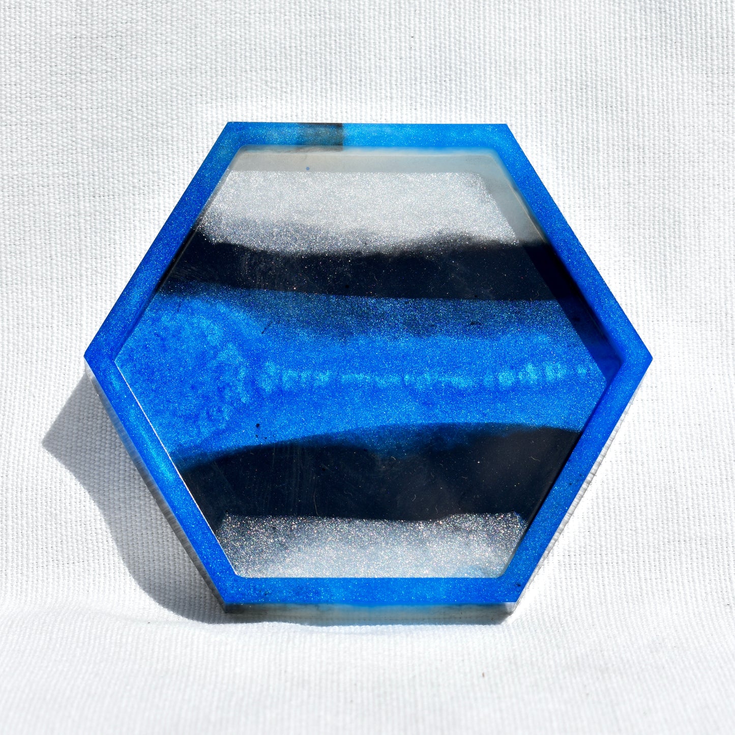 Police Dad Coaster Set • Blue Line Coaster Set • Law Enforcement Pride Coasters