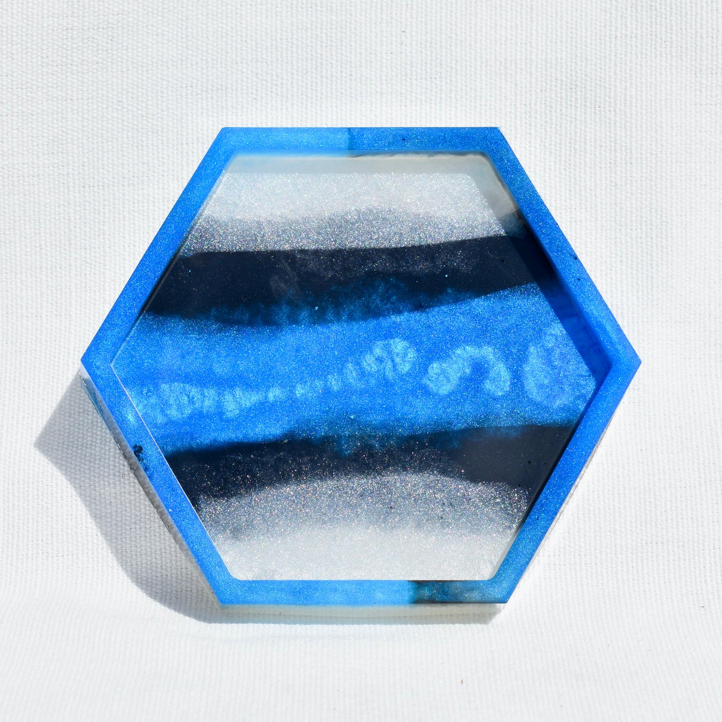 Police Dad Coaster Set • Blue Line Coaster Set • Law Enforcement Pride Coasters