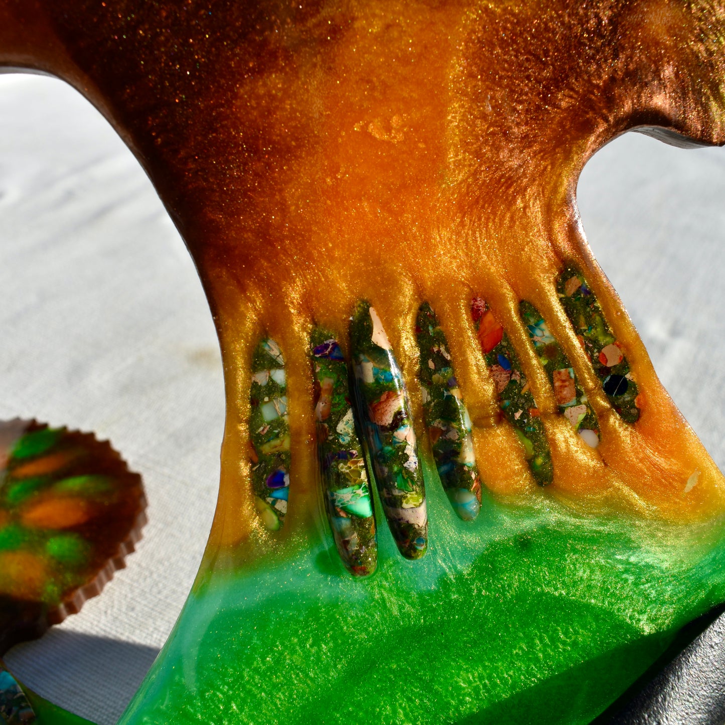 Alumni Serving Tray Set • Afro Woman Serving Tray w Coasters • FAMU Gift