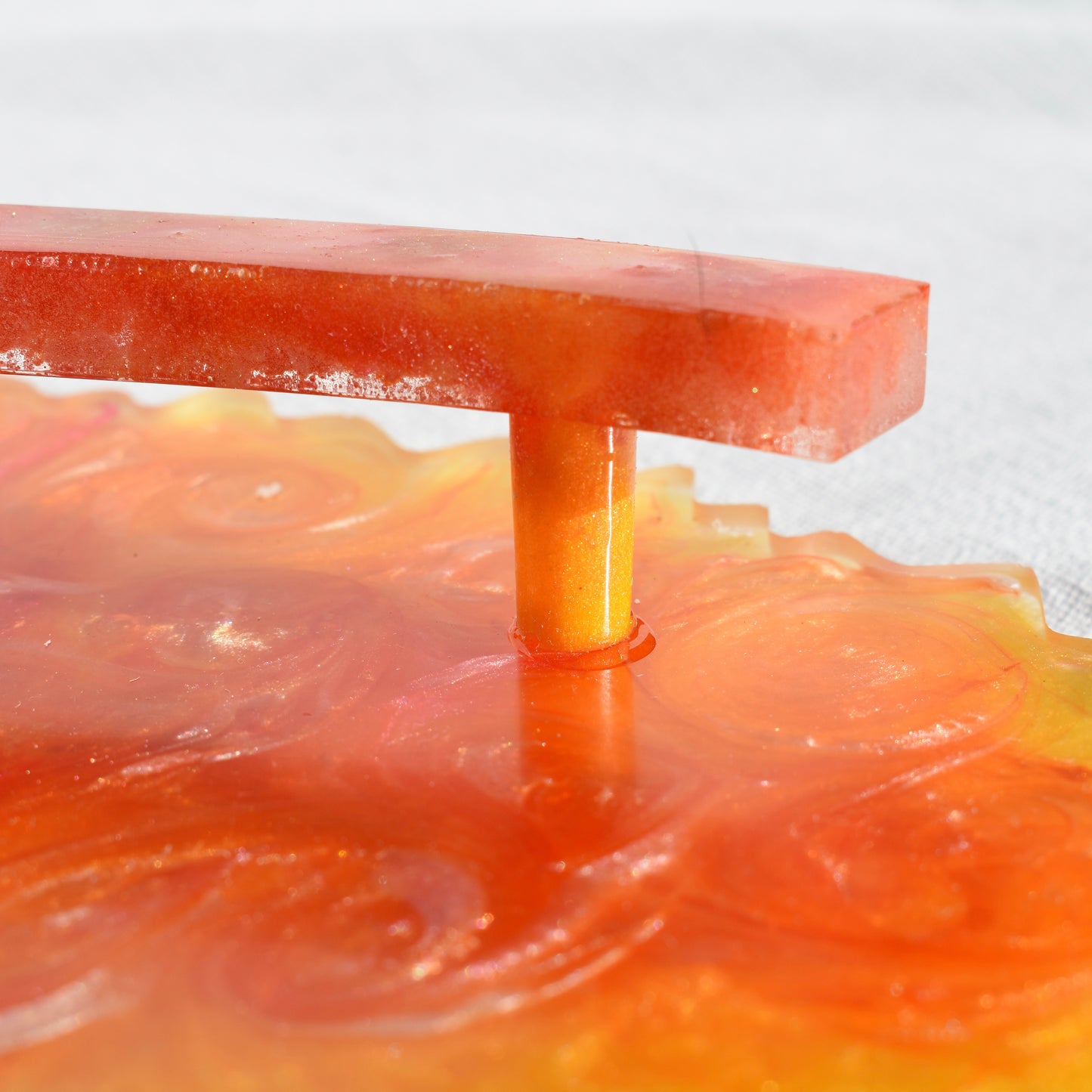 Afro Lady Serving Tray • Afro Coffee Table Tray • Diva Serving Tray • Spring Serving