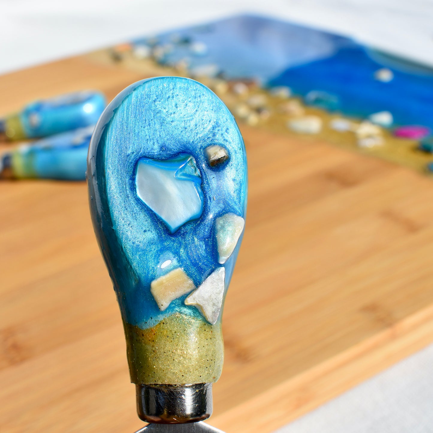 Personalized Beach Themed Charcuterie Board