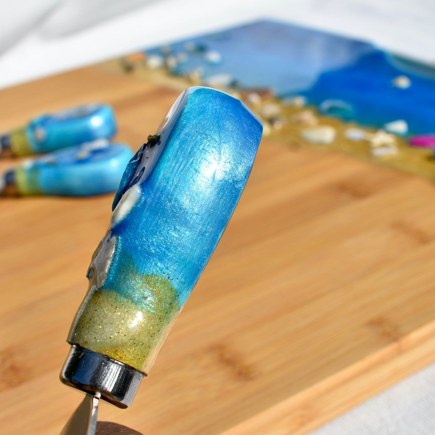 Personalized Beach Themed Charcuterie Board
