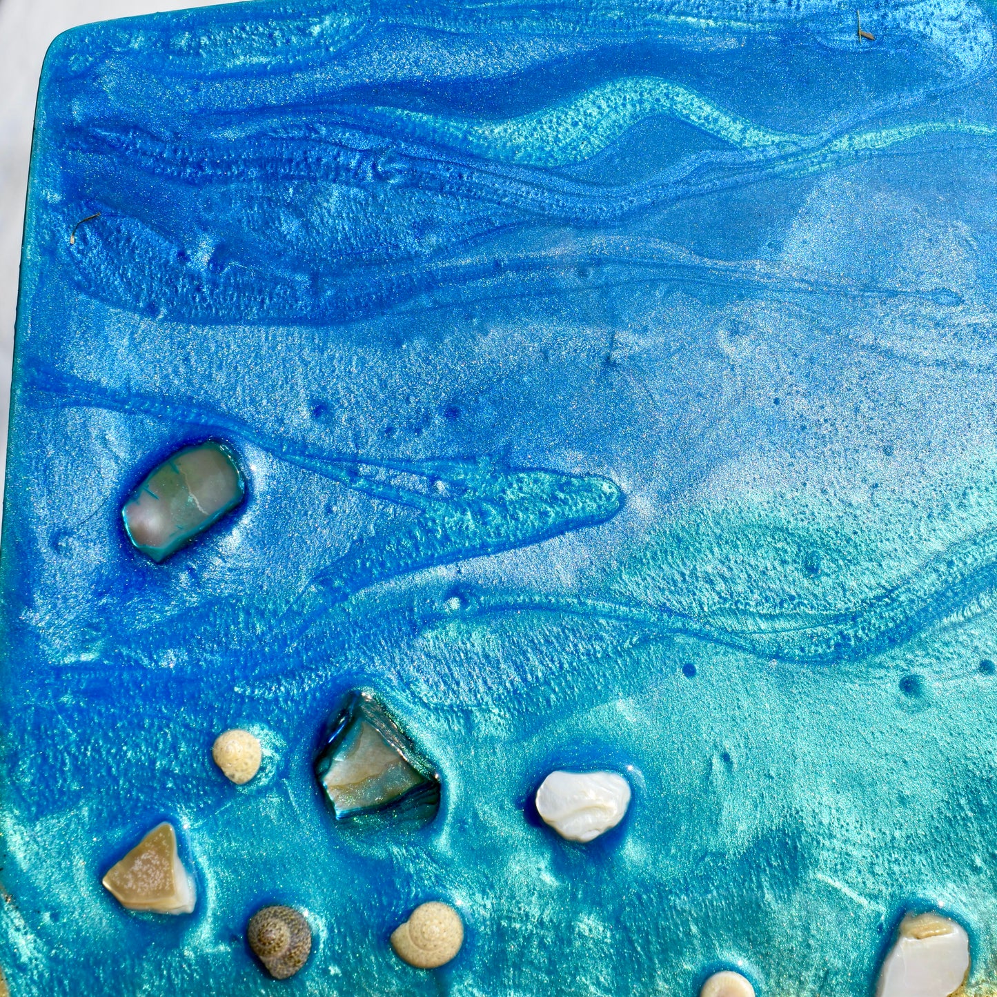 Personalized Beach Themed Charcuterie Board